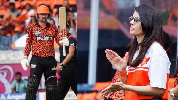 SRH vs RR: 105 మీటర్ల సిక్స్, ఓవర్‌లో 23 పరుగులు.. ఎగిరి గంతేసిన కావ్య పాప(వీడియో వైరల్) 