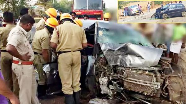 ఘోర రోడ్డు ప్రమాదం.. డిప్యూటీ కలెక్టర్ మృతి, నలుగురికి తీవ్ర గాయాలు