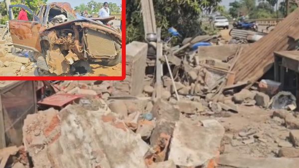 నెల్లూరు జిల్లాలో హోటల్లోకి దూసుకెళ్లిన కారు.. ఆరుగురు మృతి