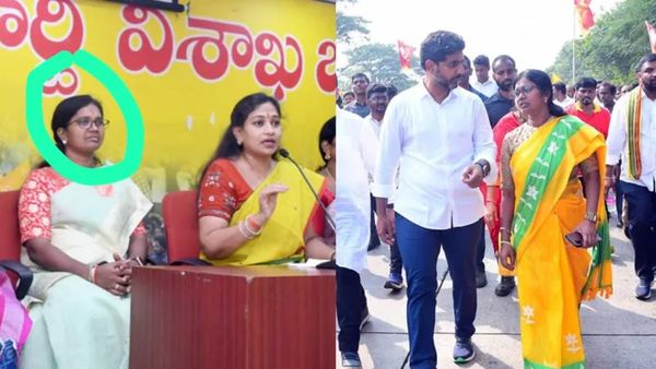 టీడీపీకి షాక్.. విశాఖ తెలుగు మహిళా అధ్యక్షురాలిపై కేసు నమోదు!