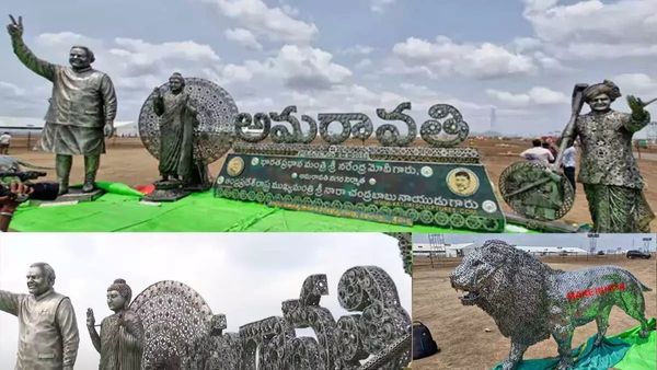 ప్రధానికి అరుదైన స్వాగతం - ‘ఐరన్‌’ శిల్పాలు, చారిత్రక ఘట్టం..!!