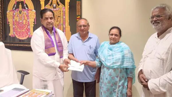 టీటీడీకి భారీ విరాళం ఇచ్చిన ఎన్ఆర్ఐ.. ఎన్ని కోట్లంటే ?