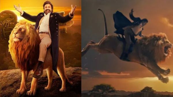 సింహం మీద బాలయ్య సవారీ.. దుమ్మురేపుతున్న మ్యాన్షన్ హౌజ్ యాడ్ !