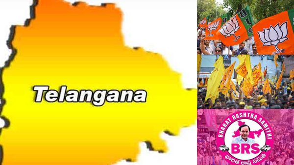 తెలంగాణలో ఎన్డీఏ - బీజేపీతో టీడీపీ, బీఆర్ఎస్ దోస్తీ..!!