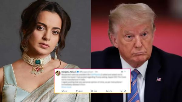 ట్రంప్‌ ను మించిన వ్యక్తి ఆయన.. కంగనా సంచలన ట్వీట్ .. వెంటనే డిలీట్‌