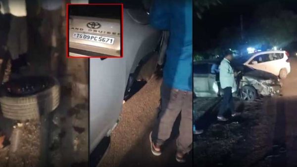పెను ప్రమాదం నుంచి బయటపడ్డ మంత్రి