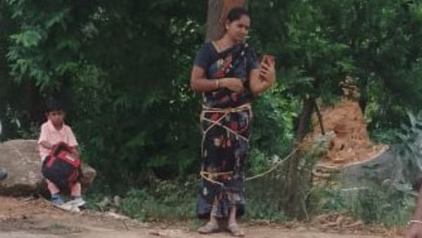 ఏపీ సర్కార్ కు NHRC నోటీసులు-కుప్పంలో మహిళను చెట్టుకు కట్టేయడంపై..!