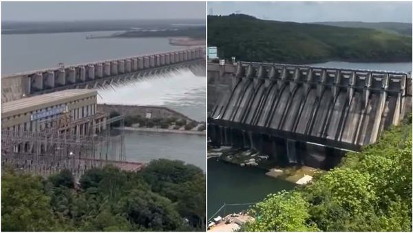 కృష్ణమ్మ పరవళ్లు- శ్రీశైలానికి భారీ వరద