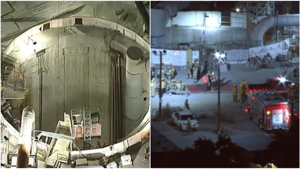 అమెరికాలో భారీ ప్రమాదం.. గ్రేట్ టన్నెల్ కొలాప్స్