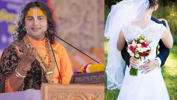 భార్యలు డబ్బు కోసం పారిపోతున్నారు: అనిరుద్ధాచార్య వ్యాఖ్యలపై దుమారం