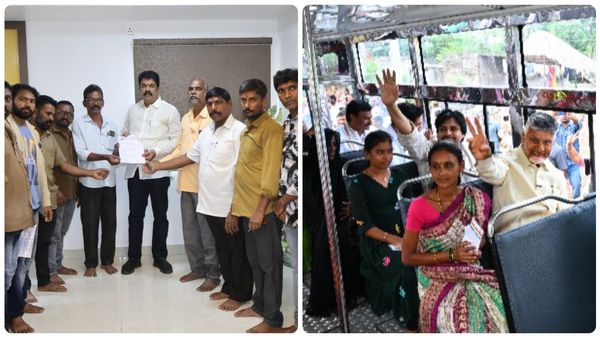 ఉచిత బస్సుకు పరిహారంగా 25 వేలు..! విజయవాడ ఆటో డ్రైవర్ల డిమాండ్..!