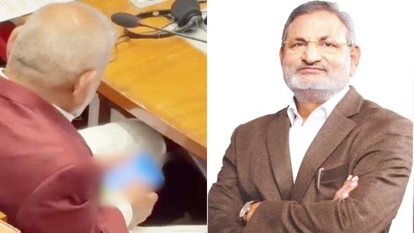 అసెంబ్లీలో ఫోన్ లో మంత్రి పాడు పని.. రాష్ట్ర ప్రభుత్వం సంచలన నిర్ణయం