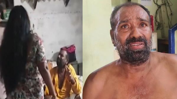 దెయ్యం పట్టిందని నటించి.. భర్తను చితక్కొట్టిన భార్య (వీడియో)