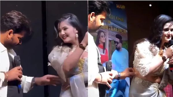 హీరోయిన్‌ అంజలిని తాకరాని చోట తాకిన 'పవర్ స్టార్'