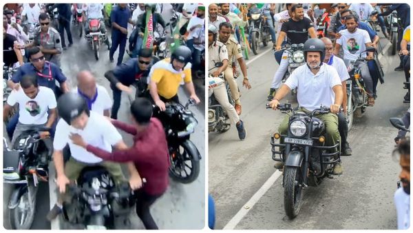 బీహార్ లో అనూహ్య ఘటన- రాహుల్ కు ముద్దు..! ర్యాలీలో కలకలం..!