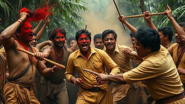 రాఖీపండుగ వేళ షాకింగ్ న్యూస్.. అటవీ అధికారుల కళ్ళలో కారం కొట్టి కర్రలతో దాడి!