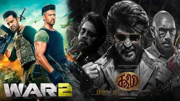 'కూలీ' ట్రైలర్ లో ఒకటి తగ్గింది.. 'వార్2' దే పై చేయి?