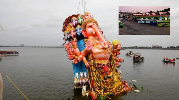 గణేశ్​ నిమజ్జనానికి ఆర్టీసీ ప్రత్యేక బస్సులు - రూట్లు, దారి మళ్లింపు..!!