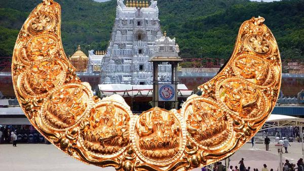  వెంకన్నకు అమూల్యమైన పసిడి చంద్రవంక కంఠి: తెలంగాణ ఎంపీ భారీ విరాళం 