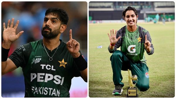 India-Pakistan: రవూఫ్ బాటలోనే పాక్ మహిళా క్రికెటర్-భారత్ పై ఆరు వేళ్లతో .. !