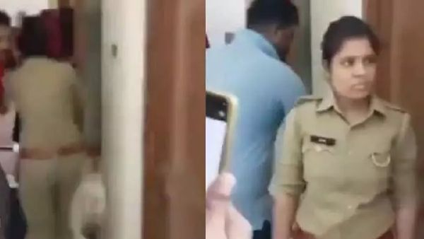 ప్రియుడితో రొమాన్స్ చేస్తూ దొరికిపోయిన లేడీ కానిస్టేబుల్ ..ఇక్కడే అసలు ట్విస్ట్..అందరూ పోలీసులే..!