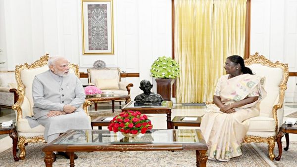 రాష్ట్రపతి ముర్ముతో ప్రధాని మోదీ కీలక భేటీ..