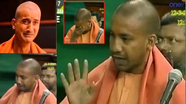 వైరల్ వీడియో: కన్నీళ్లు పెట్టుకున్న యోగి ఆదిత్యనాథ్..?