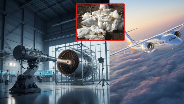 టేకాఫ్ కంటే ముందు చనిపోయిన కోళ్లను విమానంపైకి ఎందుకు విసురుతారు?