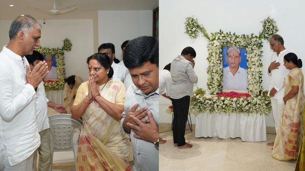 రాష్ట్ర రాజకీయాల్లో అనూహ్య మలుపు: హరీశ్‌ ఇంటికి కల్వకుంట్ల కవిత