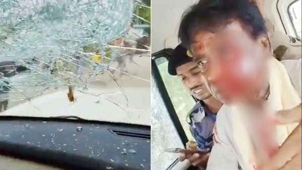 వైరల్ వీడియో: బీజేపీ ఎంపీపై రాళ్ల దాడి.. తలకు తీవ్ర గాయాలు..