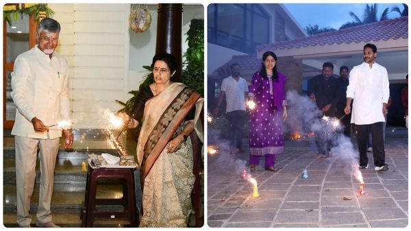 Pics: చంద్రబాబు, జగన్ దీపావళి సంబరాలు చూశారా ? ఈసారి స్పెషల్ ఇదే..!