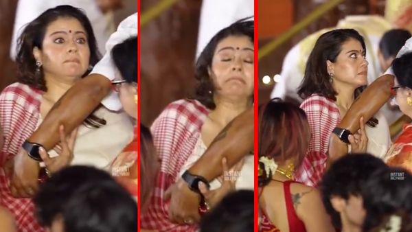 పబ్లిక్‌గా హీరోయిన్ కాజోల్‌ ప్రైవేట్ పార్ట్‌పై చేయి ( వీడియో)