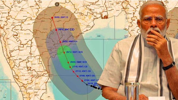 దిశ మార్చుకున్నతుఫాన్, ఈ జిల్లాలపై తీవ్ర ప్రభావం.. ప్రచండ గాలులు, ప్రధాని భరోసా..!!