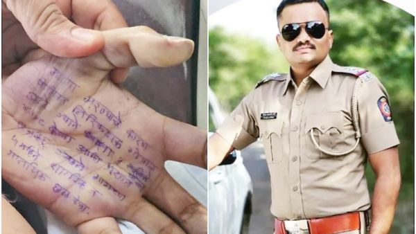 అరచేతిపై వైద్యురాలి సూసైడ్ నోట్.. 'ఆ పోలీస్ నాపై 4 సార్లు' ..!