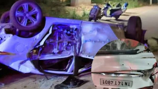 అయ్యప్ప స్వాముల కారుకు భారీ ప్రమాదం- 100 మీటర్ల ఎత్తు నుంచి కిందికి.. నలుగురు దుర్మరణం