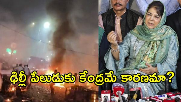 ఎర్రకోట దాడి కశ్మీర్ సమస్యే: మెహబూబా సంచలనం!