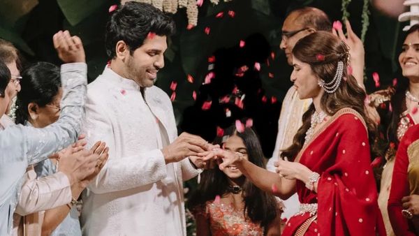 వైభవంగా అల్లు శిరీష్ - నైనిక నిశ్చితార్థం.. పవన్ రాకపోవడానికి కారణం అదే !