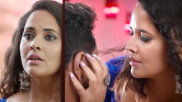 అనసూయ వీడియో వైరల్.. బెడ్‌పై అతని షర్ట్ విప్పుతూ