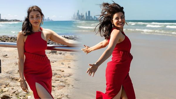 అతని కౌగిలిలో నలిగిపోయిన కాజల్ అగర్వాల్