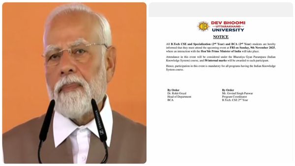 మోడీ సభకు వస్తే 50 మార్కులు..! యూనివర్సిటీ బంపర్ ఆఫర్..!