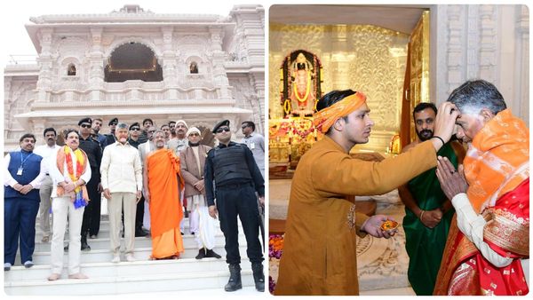 అయోధ్య రాముడి సేవలో చంద్రబాబు..! యోగీ సర్కార్ పై ప్రశంసలు..!