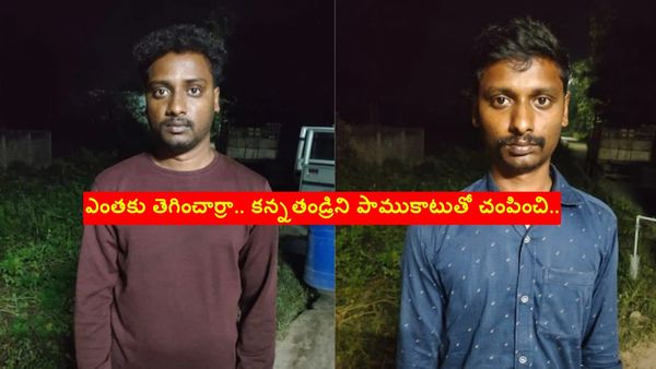 ఎంతకు తెగించార్రా.. కన్నతండ్రిని పాముకాటుతో చంపించి..