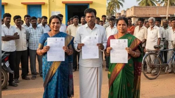 ఇద్దరు భార్యల మధ్య సర్పంచ్ పోరు..భర్త ఏమవుతాడో!