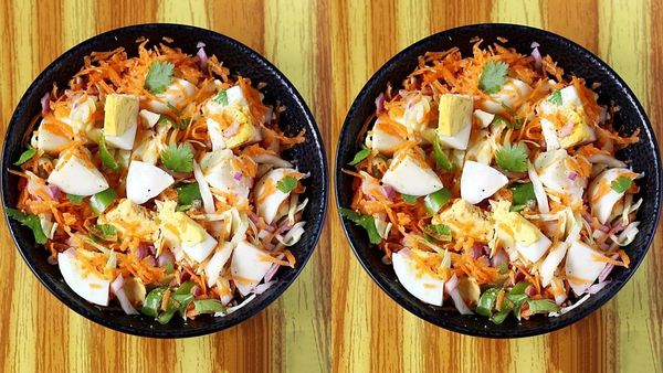 సూపర్ టేస్టీ బ్రేక్ ఫాస్ట్.. ఎగ్​ సలాడ్​.. ఈజీగా ఇలా చేసుకోండి..