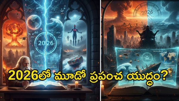 2026లో 'వినాశనం' ఖాయమా? ఆనాడే చెప్పిన జ్యోతిష్యుడు!