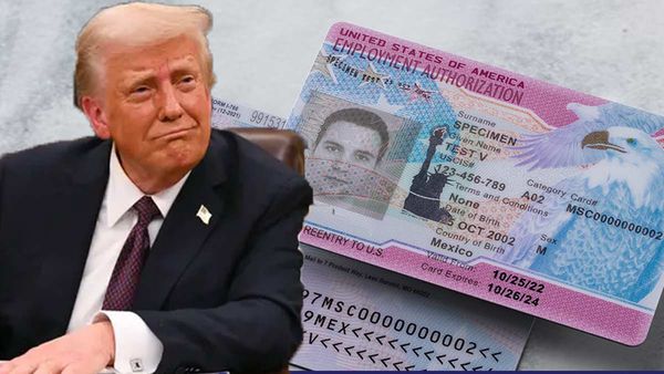 US Work Permits:వర్క్ పర్మిట్లపై ట్రంప్ దిమ్మతిరిగే షాక్..! తక్షణం అమల్లోకి..!