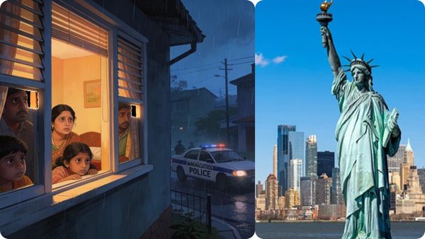 అమెరికాలో భారతీయుల సెల్ఫ్ ఐసోలేషన్ ? ఇంట్లో నుంచి కదల్లేని దుస్దితిలో ..!