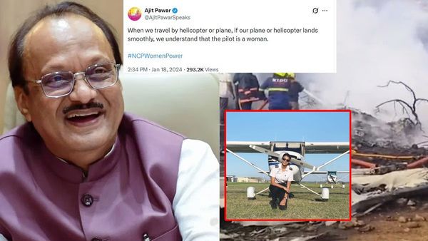 'ఫైలట్ మహిళ అయితే జరిగేది ఇదే'.. అజిత్ పవార్ సంచలన ట్వీట్ వైరల్