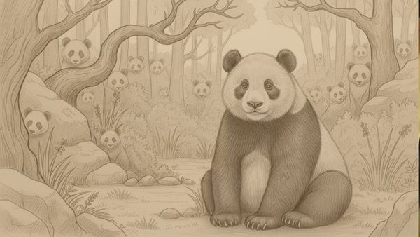 మీ కళ్లు ఎంత పవర్‌ఫుల్ ? ఇక్కడ ఎన్ని పాండాలు ఉన్నాయో కనిపెట్టగలరా !