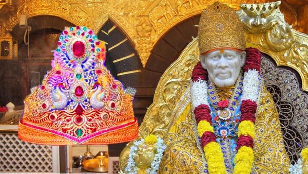 షిర్డీ సాయికి వజ్రాలతో అద్భుతమైన కిరీటం, భక్తుడి కానుక- విలువ..ప్రత్యేకతలు..!!